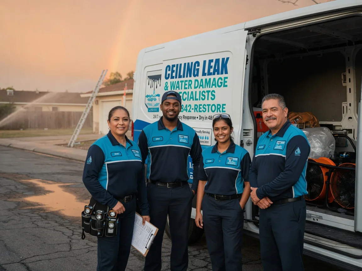 Ceiling Leak Cleanup company in Minter City, MS